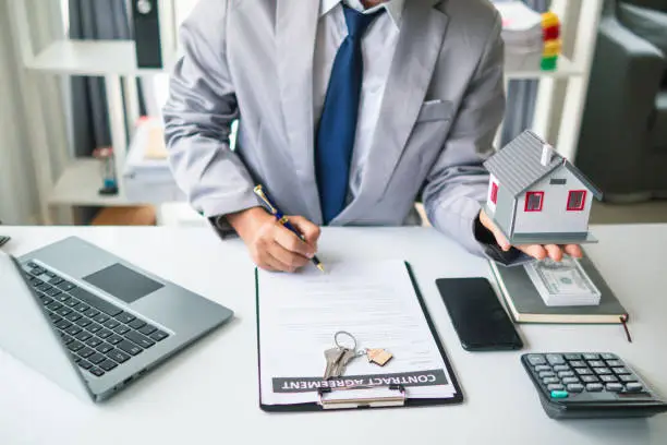 when someone passes away and leaves behind real estate,