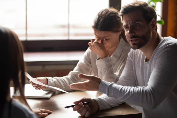 writing a will can feel like the final word on how your assets should be handled after death, indignant millennial male accusing incompetent female colleague