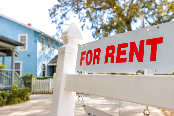 short-term rentals (strs) have transformed the texas real estate, for rent sign in front of house