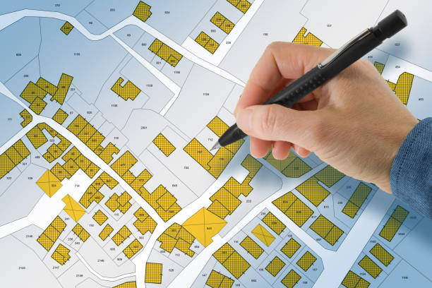 flipping houses is one of the most lucrative ways to make money in real estate, and texas has become a prime destination for investors looking to turn old, distressed properties into profitable sales, imaginary cadastral map with buildings land parcel and vacant plot land records and property