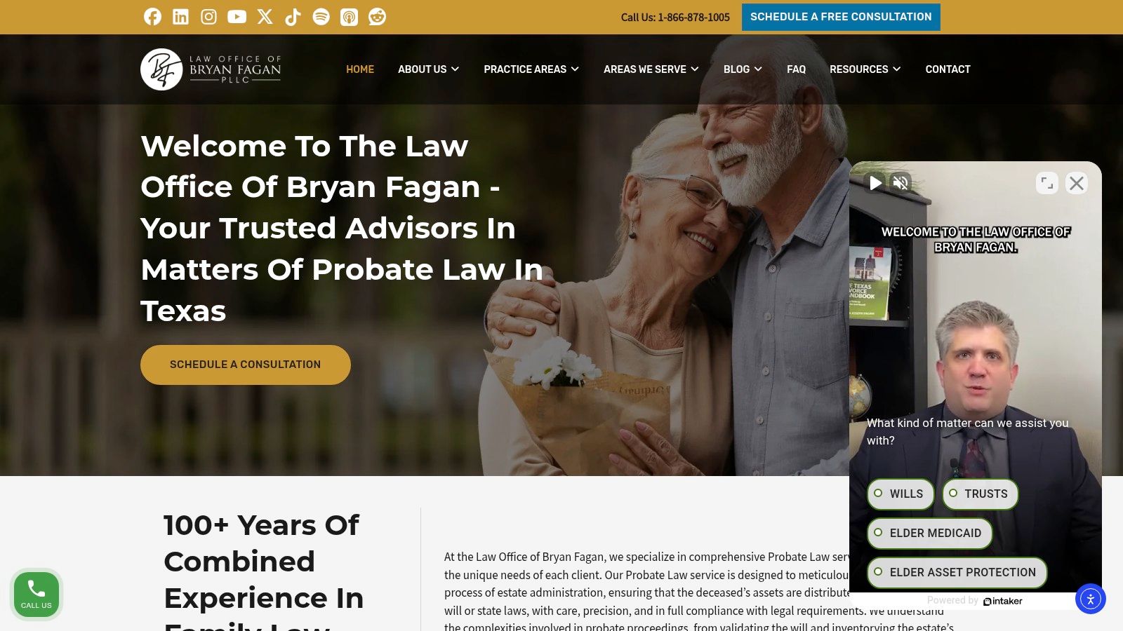Screenshot from https://txprobatelawyer.net